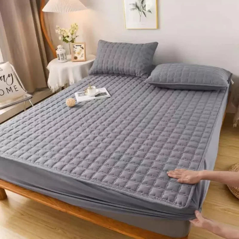 Protetor de Colchão SleepConfort - Impermeável e Anti Rasgos + BRINDE