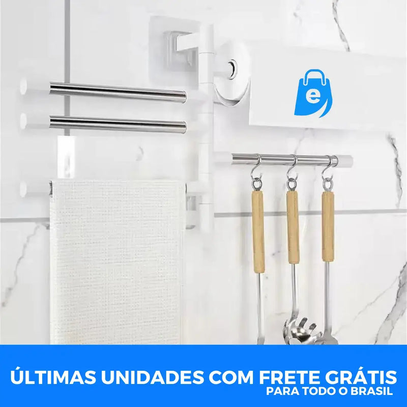 Porta Toalhas e Utensílios de Cozinha